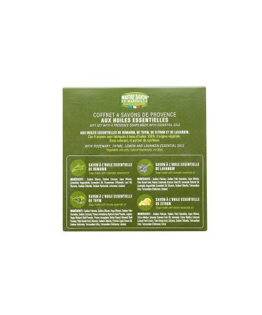 Buy 4 Provence Soaps Gift Set - 400g (14.1 oz) | Luxurious International Shipping - Buy Online on GoSupps.com