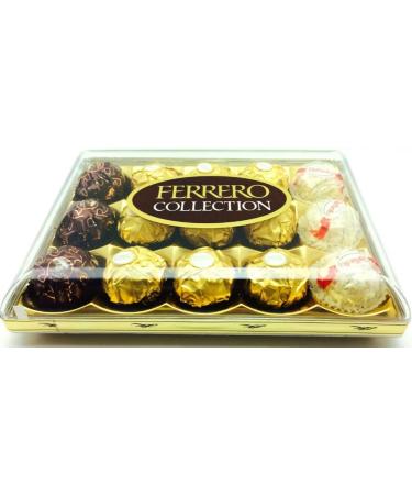  Ferrero CHOCOLATE FERRERO COLLECTION A BOX OF 15 CHOCOLATES - Buy Online on GoSupps.com