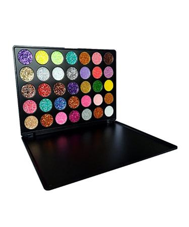 Eyeshadow 35 Colors Pearly Matte Eyeshadow Palette Glitter Powder Glitter Eyeshadow Box