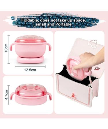 Amagogo Electric Wax Warmer with Lid | Silicone Hard Wax Warmer for Home Use - International Shipping Available - Buy Online on GoSupps.com
