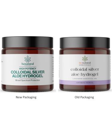 Benatural Essentials Premium Colloidal Silver Aloe Hydrogel 100g | Soothing Gel for Burns, Scratches & Rashes | Antibacterial, Antifungal & pH Balanced | UK Made - Buy Online on GoSupps.com
