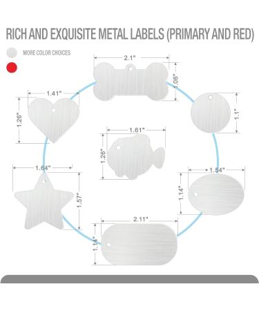 Engraving Tip/Etching Tool/Engraving Tool  with 2 Color & 7 Lovely Blank Tags  Compatible with Cricut Maker  Explore  Explore Air  Explore Air 2 and Explore One (Black) - Buy Online on GoSupps.com