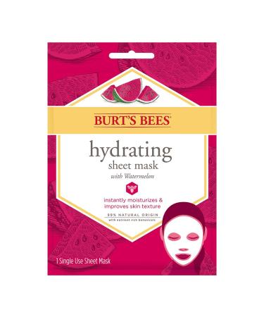 Burt's Bees Hydrating Sheet Mask With Watermelon 1 Pc