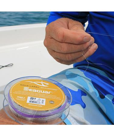 Seaguar Gold Label 8lb 50yd Fluorocarbon Fishing Line - Clear | 08GL50 - Buy Online on GoSupps.com