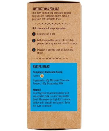 Mortimer Chocolate 70% Ecuador Chocolate for Hot Chocolate Drinking & Cooking 750g (3 x 250g) - Buy Online on GoSupps.com
