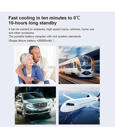 Insulin Pen Carrying Case Portable Medical Cooler Box Rechargeable LCD Display 2-8 Car Insulin Cooler Mini Constant Temperature Refrigerator for Home Car Travel Camping 2*Battery - Buy Online on GoSupps.com