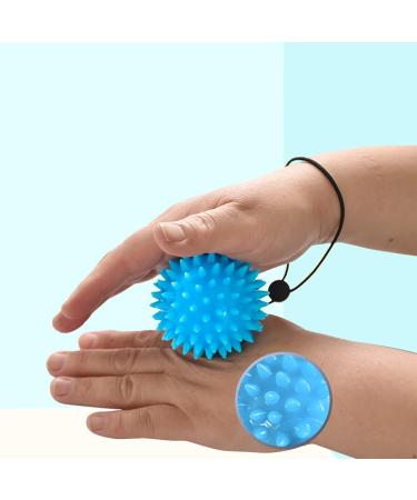 Hand Therapy Ball Set - Silicone Finger Trainer & Stress Relief Grip Balls for Strength Training & Pain Relief (2 Pieces) - Buy Online on GoSupps.com