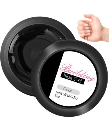 for Nails for Nails Extension Shaping and Carving | Nail Extension for Extension Hard for Design 3D Sculpture Gel for Beginners Nails Fovolat #01 Transparent Color - Buy Online on GoSupps.com