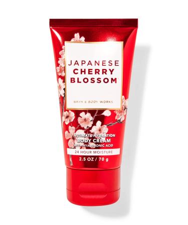 Bath and Body Works Travel Size Ultra Shea Body Cream 2.5 Oz (Japanese Cherry Blossom) Cherry 2.5 Ounce (Pack of 1) - Buy Online on GoSupps.com