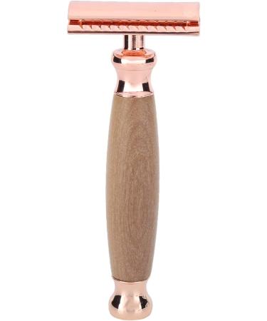 Uxsiya Eco-Friendly Manual Shaver for Men - Rose Gold | Perfect for Salon Use - Buy Online on GoSupps.com