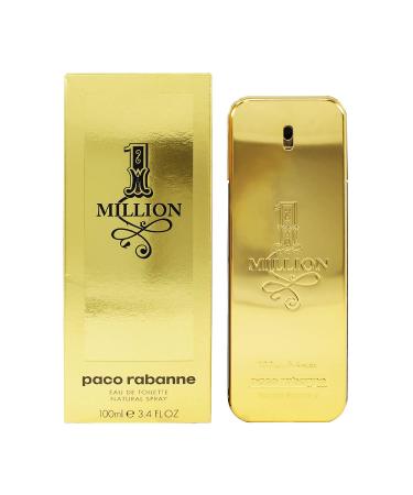 Paco Rabanne 1 Million Eau De Toilette Spray 3.4 oz Men - Buy Online on GoSupps.com