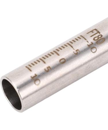 High-Precision 80mm Stainless Steel Hand Scale Tube - Durable Exact Calibration for Welding Projects - Buy Online on GoSupps.com