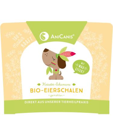 Anicanis Organic Eggshell Powder for Dogs & Cats - Calcium Supplement for Bones & Teeth - 200g Dietary Feed Supplement - Buy Online on GoSupps.com
