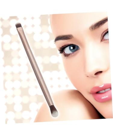 Double Ended Eyebrow & Eyeshadow Brush - Soft Vegan Bristles for Precision & Blending | Versatile Makeup Tool - Buy Online on GoSupps.com