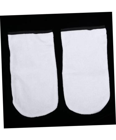 Beaupretty 1paire Hydratants Coton Pour Spa Couvercles De Mains Paraffine Th rapie Thermique Blancs Pour Soins Peau Et Hydratation - Buy Online on GoSupps.com