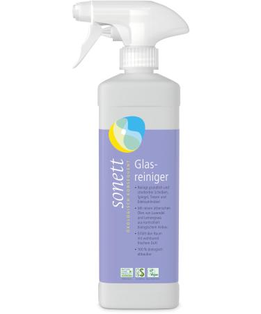 Sonett Bio Glass Cleaner (6 x 0.50 l) 500 ml (pack of 6)