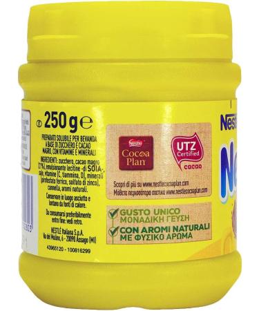250 g of preparation soluble based on sugar and cocoa larger with vitamins and minerals. - Buy Online on GoSupps.com