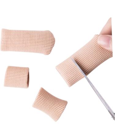 DOITOOL 4pcs Cracking Skin Calluses Adjustable Finger Guards Bunion Wraps Gel Protector - S/M/L Sizes - Nail Separator & Remover - Buy Online on GoSupps.com