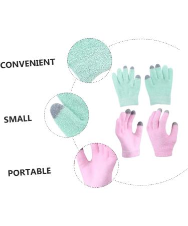 minkissy 2pairs Gel Touch Screen Gloves Toddler Knitted Gloves Mittens Kids Overnight Sleeping Gloves Touchscreen Grooming Gloves Dry Cracked Hands Cover Australia Cell Phone Yarn - Buy Online on GoSupps.com