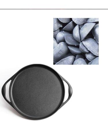 Saucepan Frying Pan 35cm Nonstick Cast Iron Pancake Maker Round Frying Pan with Accessories with 2 Handles Induction Pot Nonstick Metal Utensil Saucepan Frying Pan Interesting - Buy Online on GoSupps.com