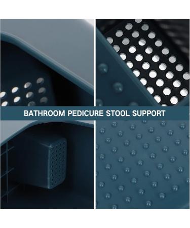 Frcolor Pedicure Stool - Nail Care Tools Footrest for Salon & Shower 37x28cm Mini Green Multi-Tool - Buy Online on GoSupps.com