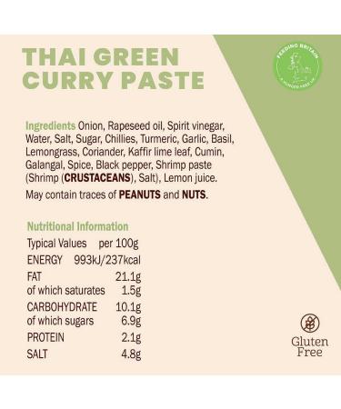 Cottage Delight - Thai Green Curry Paste 175g - Buy Online on GoSupps.com