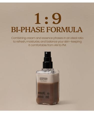 Motomont Milk Tea Dewy Skin Mist | Hydrating & Makeup Setting Spray | Dewy Finish - 2x Better Moisturizing Effect - Refreshing Korean Skincare 3.38 fl oz - Buy Online on GoSupps.com