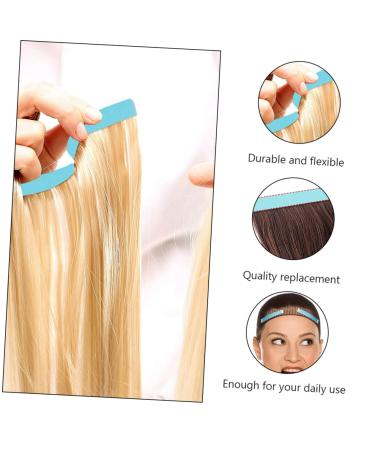 NOLITOY Hair Extension Supplies - 6 Sheets Double Sided Adhesive Tape for Wigs | Waterproof PU Hair Tape - Buy Online on GoSupps.com