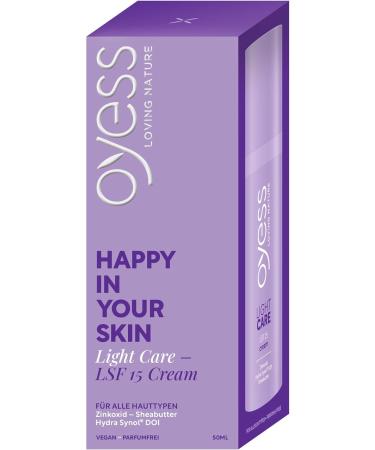  Oyess OYESS loving nature facial care light face cream 50 ml - Buy Online on GoSupps.com