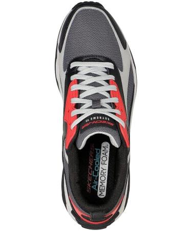 Skechers Men's Go Skech-air Dos Golf Shoe 10 Black/Red - Relaxed Fit - Buy Online on GoSupps.com