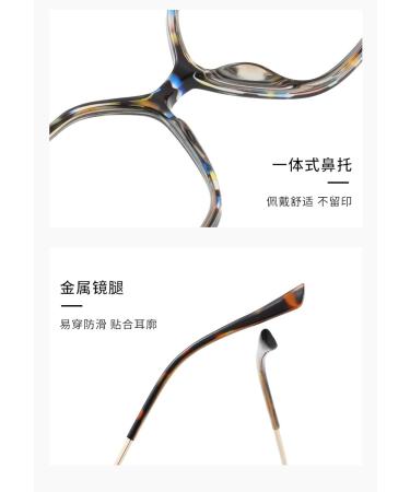Buy SERONI Blue Light Blocking Glasses - TR90 Polygon Frame for Men & Women - Anti UV Computer Reading Glasses - Red-Brown 54mm - Buy Online on GoSupps.com