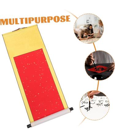 STOBOK Japanese Wall Art Aisle Rice A Wall Blank Home Decor Portable Hanging Antique Writing Paper Japanese Xuan Painting As Shown 1 3X47.4X183CM - Buy Online on GoSupps.com