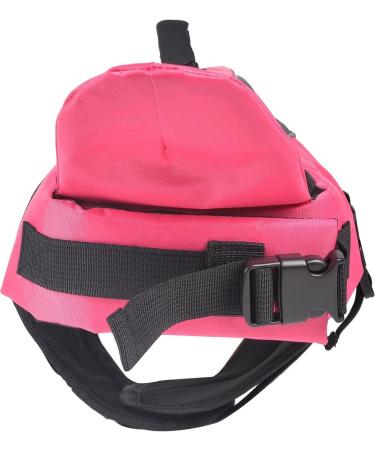 ChezAbbey Dog Life Jacket - Adjustable Safety Vest for Cats and Dogs - Rose Red X-Small - Buy Online on GoSupps.com
