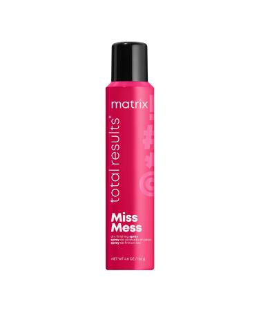 MATRIX Total Results Miss Mess Dry Finishing Spray | Texturizing Hairspray for Volume | Light Hold | Matte Finish | 4.8 Fl. Oz.
