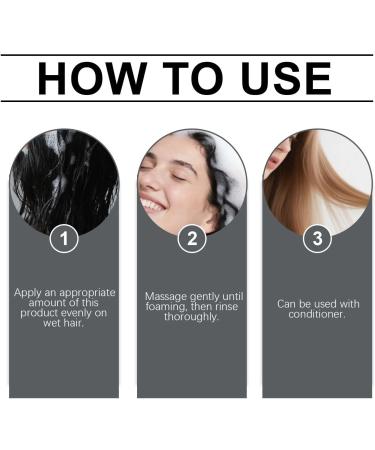  QPJUVC Amino Acid and Rosemary Shampoo for Hair Growth Thickening and Strengthening Shampoo for Thinning Hair Smooth and Shiny Hair (3) - Buy Online on GoSupps.com