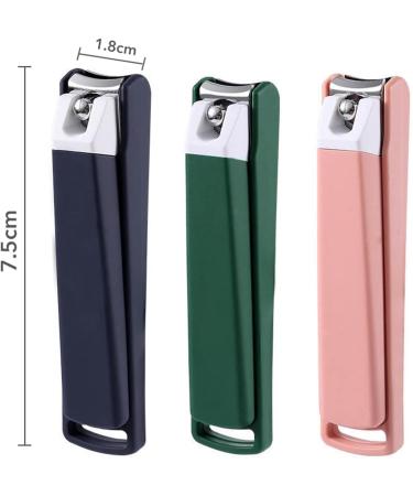 PSGS Nail Clippers with StorageBox Fingernail Toenail Trimmer Manicure Cutter Cuticle Scissors Accessories Pedicure Tool Professional (Color : Blue) - Buy Online on GoSupps.com