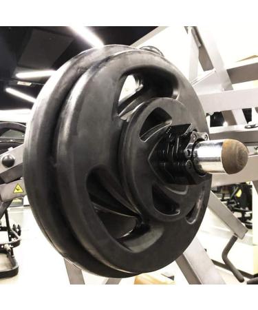 Tioamy Dumbbell Closures & Barbell Collars - Olympic Weightlifting Clamps (50mm) - Gym Equipment - 1 Pair Black - Buy Online on GoSupps.com