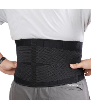 Posture Corrector for Women Lower Back brace Lumbar Support for Improve Posture and Back Pain Relief with Adjustable Soft Elastic Back Support Belt (XX-Large)