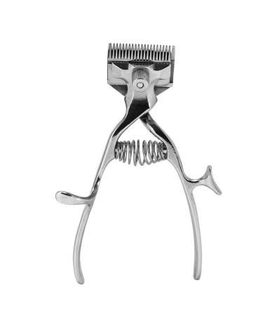 Haircut Clippers Low Noise Old-Fashioned Non Electric Hair Clipper Classic Manual Hairdresser Stainless Steel/281 Silver