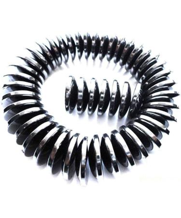 Weight Loss Earrings - Black Magnetic Acupuncture Earrings for Slimming | Organic Magnet Health Acupressure Pair - Buy Online on GoSupps.com