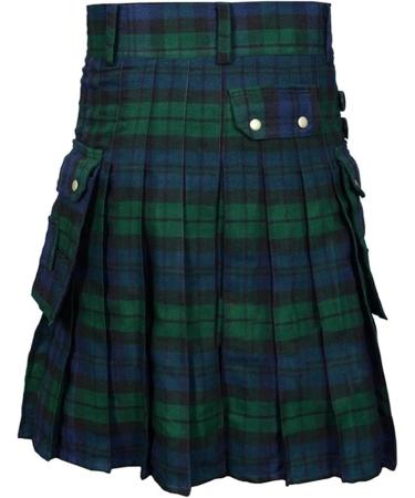 Classic Scottish Hybrid Lartan Utility Kilt | Stylish Men's High Waist Skirt for Fashion & Excursions - Buy Online on GoSupps.com