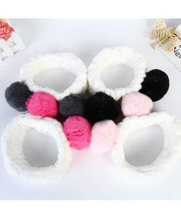 Lurrose Cute Panda Ear Headbands - 2 Pack Elastic Makeup & Spa Hair Bands for Women | Soft & Stylish Face Bands for Yoga & Sports (Black & Gray) - Buy Online on GoSupps.com