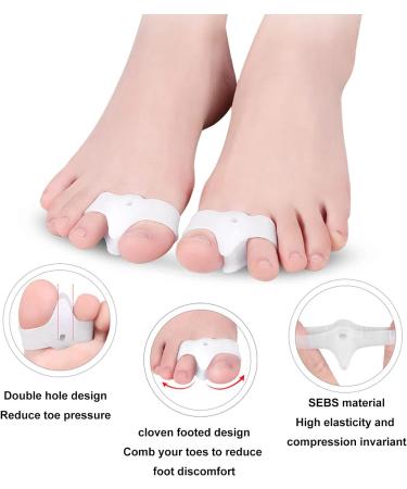Bunion Corrector Sleeve | Toe Separators for Hallux Valgus & Hammer Toe | High Elasticity SEBS Material - Buy Online on GoSupps.com