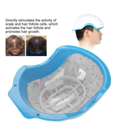 Laser Therapy Hair Growth Helmet | Anti-Hair Loss Device for Men & Women | Promote Hair Growth & Strength | White Laser Cap - Buy Online on GoSupps.com