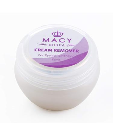Macy Remover Cream for Eyelash Extensions | Skin-Friendly Eyelash Removal | 15g | White - Buy Online on GoSupps.com