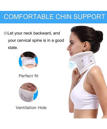 Spuzzo Chin Support & Neck Stretcher - Orthopedic Collar for Pain Relief & Improved Comfort | Universal Fit - Buy Online on GoSupps.com