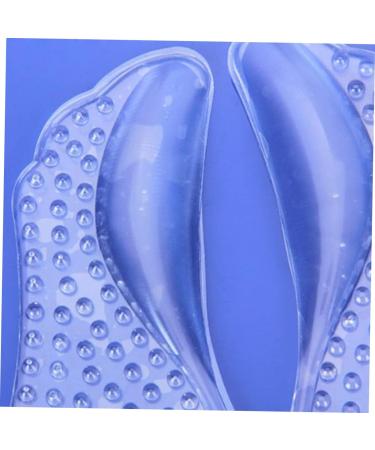 Healvian Silicone Gel Arch Shoe Inserts for Women - Transparent High Heel Insoles & Half Size Pads for Ultimate Comfort and Support - Buy Online on GoSupps.com