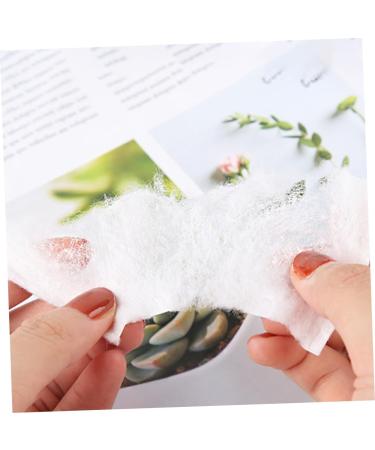 minkissy 2 1 Nail Polish Remover Pads Makeup Remover Pads Personal Care Wet Wipes Makeup Cotton Wipes Disposable Hand Wipes First Aid Wipes Face Wipes White Double Sided Powder Puff White 5.8X5.3CM - Buy Online on GoSupps.com