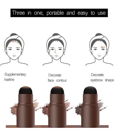 LXZJJM Eyebrow Stamp Stencil Kit - Long-lasting Smudge-free Brow Makeup | Natural and Smooth Texture | Multifunctional | Includes 10 Brow Shapes & Stamps | Reusable eyebrow stencils (02#natural brown) - Buy Online on GoSupps.com