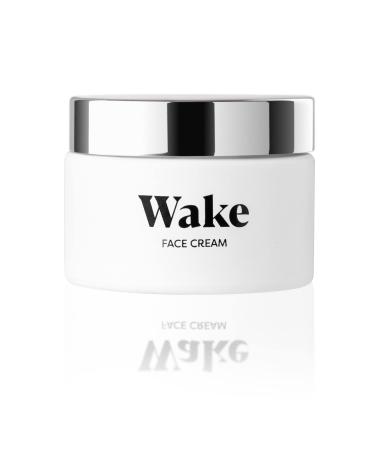 Wake Skincare Face Cream for Dry Skin Moisturiser for Dry Skin - Hyaluronic Acid Moisturiser - 50ml Dry Skin Cream - Natural Antioxidants & Dry Skin Face Cream Face Moisturiser for Dry Skin